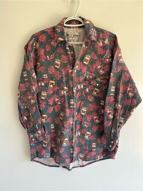 Vintage Naf Naf Chemise Men’s Button-Up Shirt 1990s